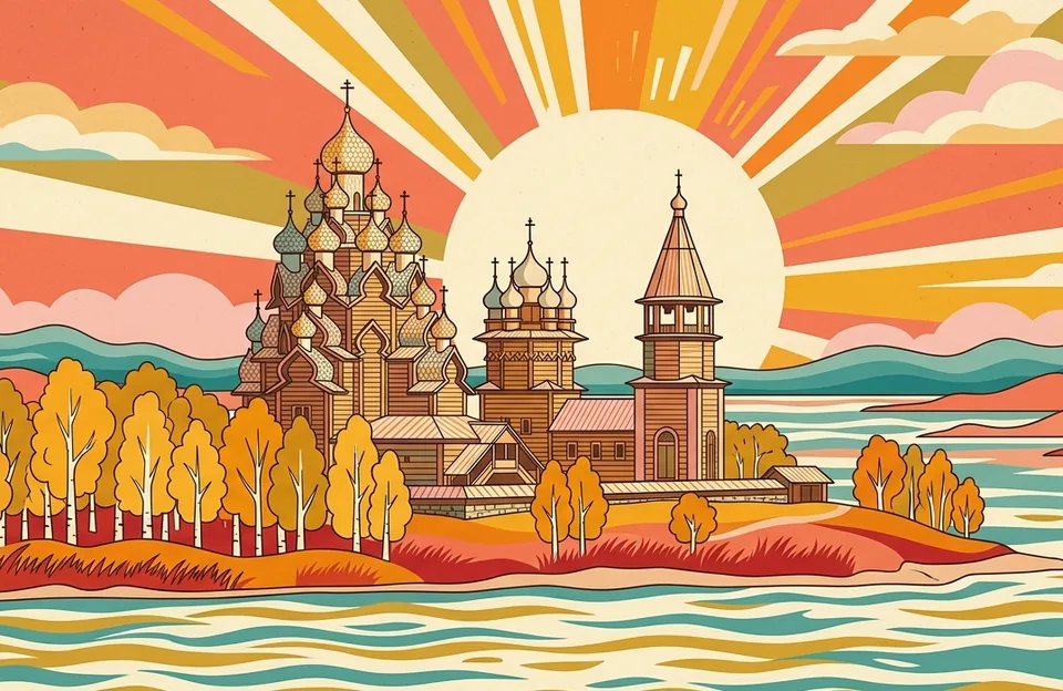 Карелия в сентябре: шхеры, Валаам и Кижи — обложка маршрута по городу Петрозаводск