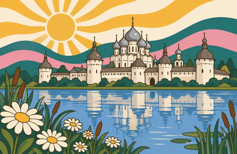 Переславль и Ростов Великий — обложка маршрута по городу Ростов