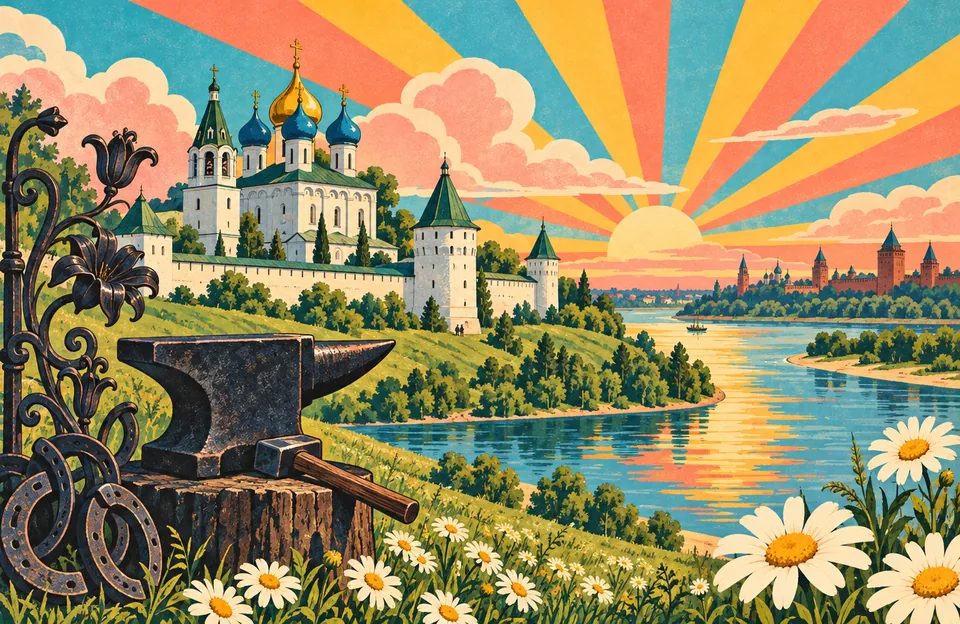 Коломна: музеи, калачи и кремль — обложка маршрута по городу Подмосковье