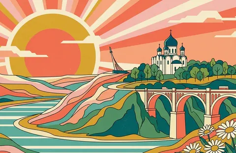 Калуга за день: мост, Циолковский и космос