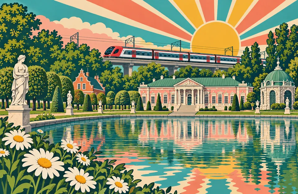По МЦД-4: от Апрелевки до Кускова — обложка маршрута по городу Москва