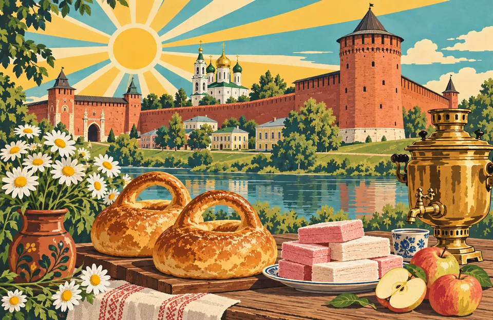 Коломна: калачи и пастила — обложка маршрута по городу Подмосковье